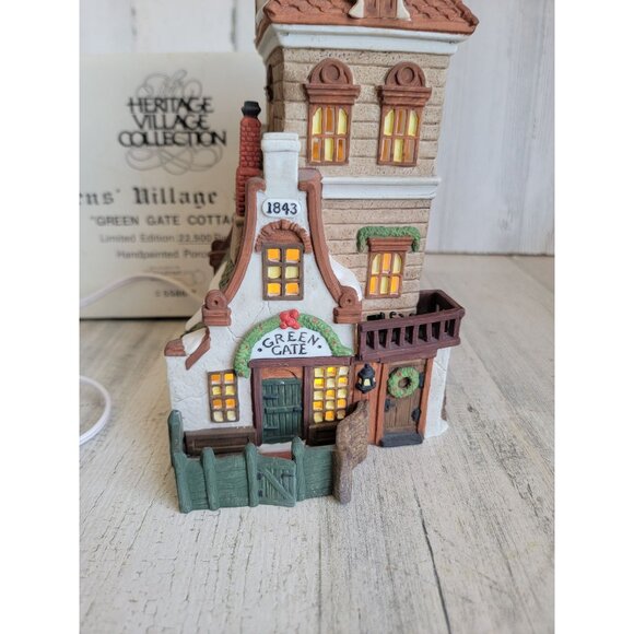 Dept 56 55867 Green Gate Cottage Heritage village - Picture 3 of 10